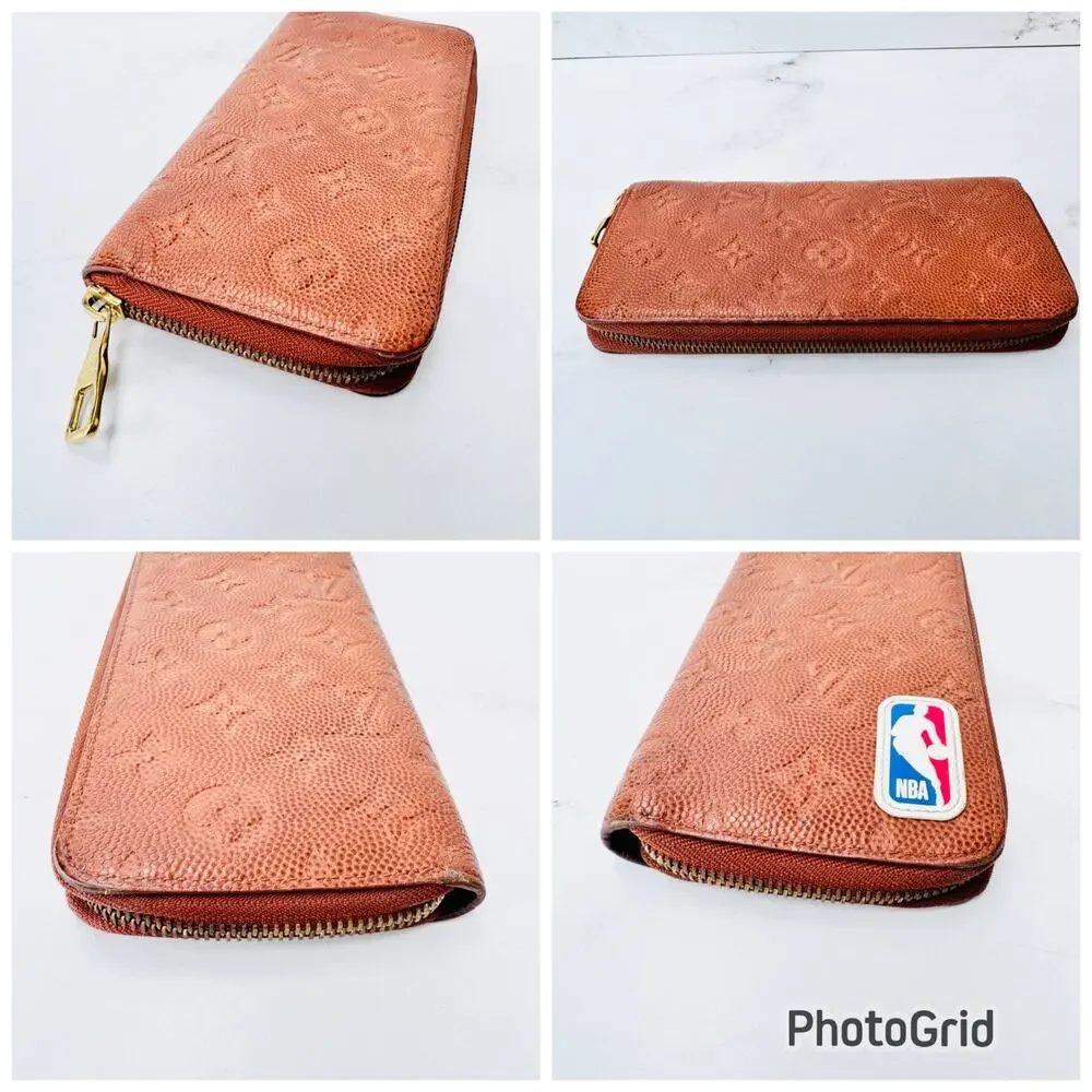 LOUIS VUITTON x NBA Capsule Bundle:  Zippy Vertical Wallet and Glasses Case